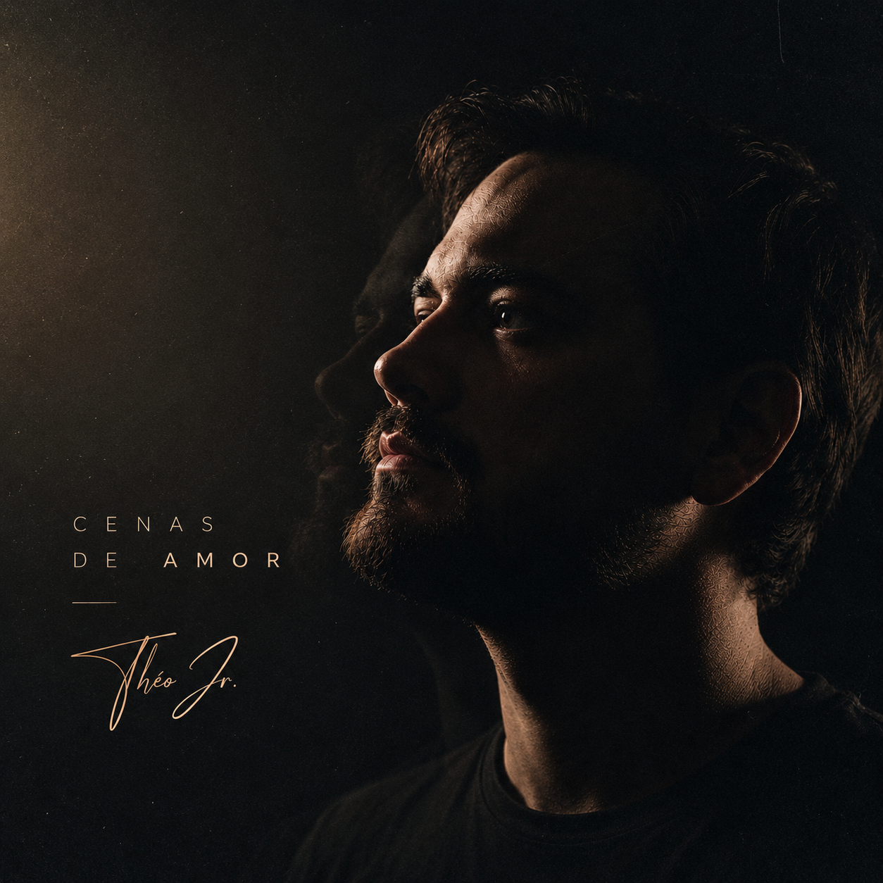 Capa oficial do single Cenas de Amor — Théo Jr.